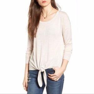 Madewell Modern Tie-Front Sweater